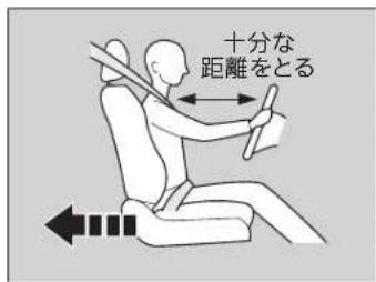 十分な 距離をとる