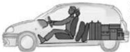 RENAULT Clio (2006) - A FÉNYSZÓRÓK MAGASSÁGÁNAK ELEKTROMOS ÁLLÍTÁSA - 6