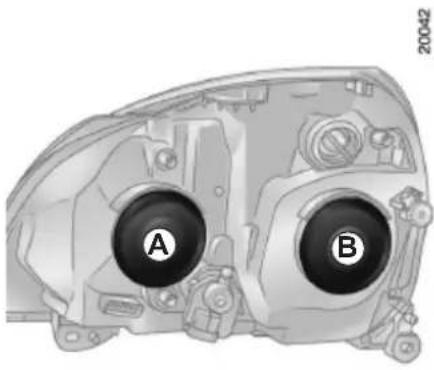 RENAULT Clio (2006) - ELSŐ FÉNYSZÓRÓK: izzócsere (1/2) - 1