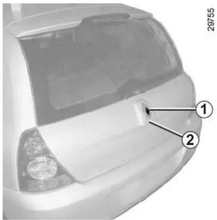 RENAULT Clio (2006) - CSOMAGTARTÓ - 1