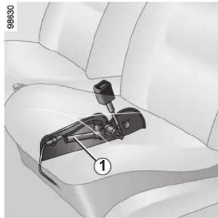 RENAULT Clio (2006) - AZ ELSŐ BIZTONSÁGI ÖV KIEGÉSZÍTŐ BERENDEZÉSEI (1/4) - 1