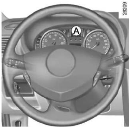 RENAULT Clio (2006) - KIJELZÖEGYSÉG: visszajelzőlámpák (2/4) - 1