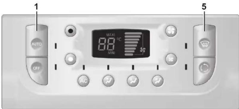 1 AUTO OFF MAXI 88℃ MINI AC 5