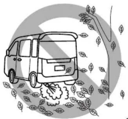 SUBARU Sambar Van (2009) - ■燃えやすいものに注意して - 1