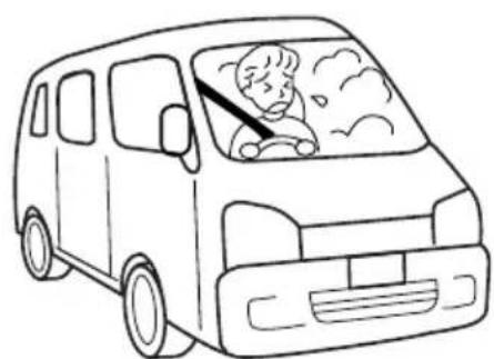 SUBARU Sambar Van (2009) - ■車内に排気ガスが侵入してきたと感じたら - 1