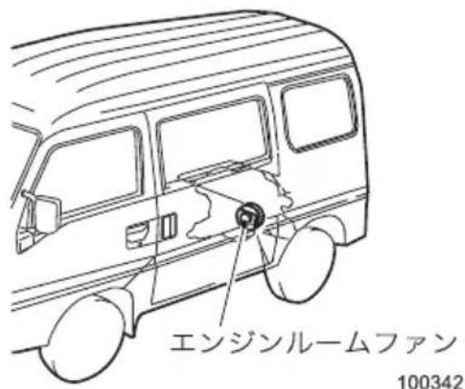 エンジンルームファン 100342