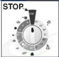 Ardo FLS80E - ▼"STOP" NA PROGRAMÁTORU: - 1
