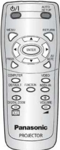 PANASONIC PT-ST10E - MELLÉKELT TARTOZÉKOK - 1