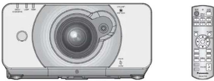 PANASONIC PT-DZ570E - Funkcionális útmutató - 1