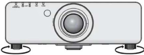 PANASONIC PT-DZ770EL - Állítható lábak - 1