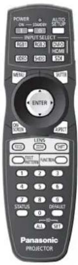 PANASONIC PT-DZ110XE - Tartozékok - 1