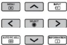 PANASONIC PT-EX16KU - [Information] (Információ) menü - 2
