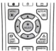 PANASONIC PT-EX16KU - [PC adjust] (PC beállítás) menü - 1