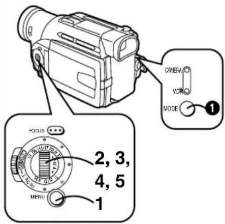PANASONIC NV-DS27 - A kereső használata - 1