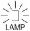 PANASONIC PT-LB78E - Amikor a lámpaegységet cserélni kell - 1