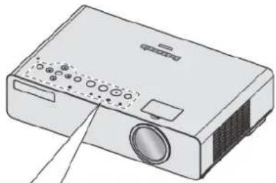 PANASONIC PT-LB78E - A vezérlőpanelről - 1