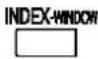 PANASONIC PT-LB78E - Kép kivetítése INDEX-WINDOW (Állókép/mozgókép) üzemmódban - 1