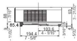 88 3 - 7/16" 85.4 9 -11/32" 103.6 4 - 1/16" 194.4 7 - 5/8" 3/16" 5 4 93 3 - 21/32" -5/32"