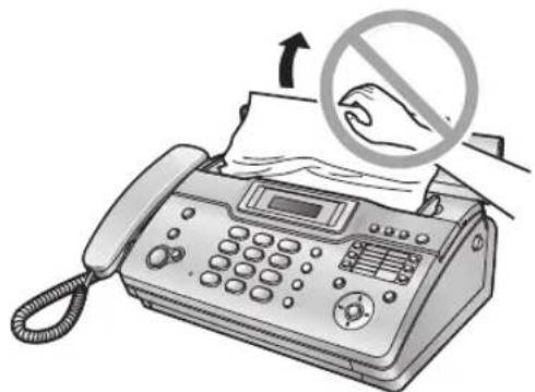 PANASONIC KX-FT938HG - Dokumentum elakadások – adás - 3