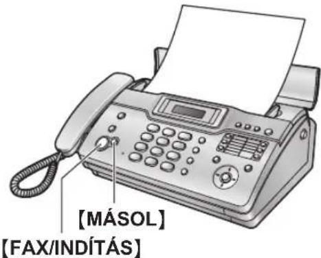 [MÁSOL] [FAX/INDÍTÁS]