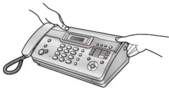 PANASONIC KX-FT938HG - A dokumentum adagoló / szkenner üveg tisztítása - 3