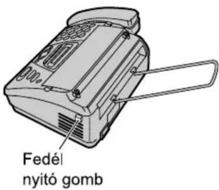 Fedél nyitó gomb