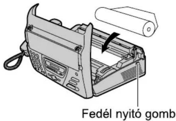 Fedél nyitó gomb
