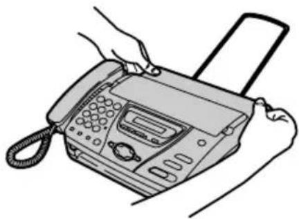 PANASONIC KX-FT78HG - Az iratbehúzó tisztítása - 5