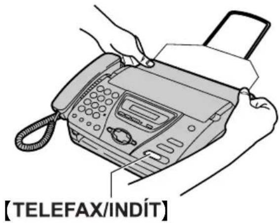 PANASONIC KX-FT78HG - A vételi papír behelyezése - 5