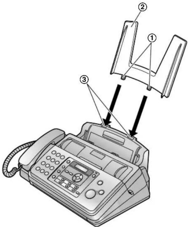 PANASONIC KX-FP701HG - Kézibeszélő zsinór - 2