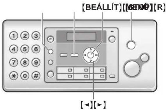 [BEÁLLÍT][MENOÖ][R] [◀][▶]