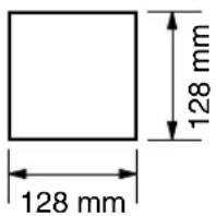 128 mm 128 mm