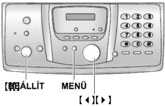 [■]ÁLLÍT MENÜ [◀][▶]