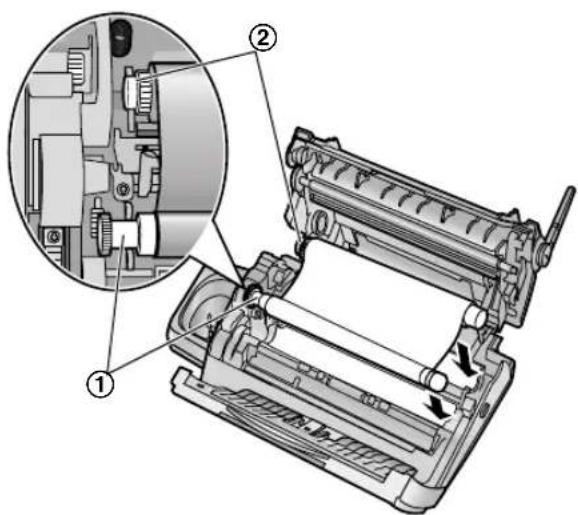 PANASONIC KX-FC238HG - A film behelyezése - 4