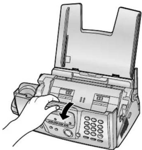 PANASONIC KX-FC238HG - A dokumentum adagoló / szkenner üveg tisztítása - 1