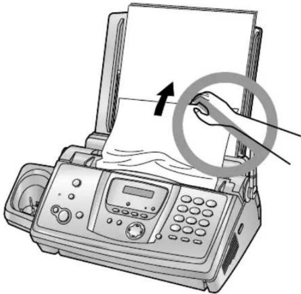 PANASONIC KX-FC238HG - Dokumentum elakadás – adás - 3