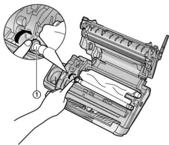 PANASONIC KX-FC238HG - A film behelyezése - 5