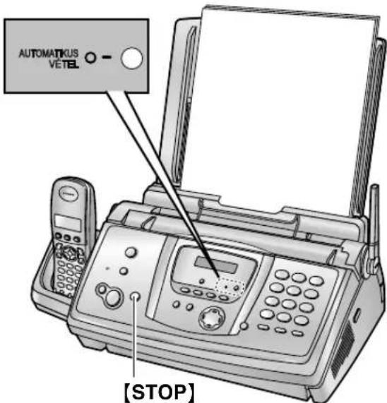 AUTOMATIKUS VETEL [STOP]