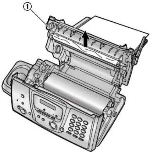 PANASONIC KX-FC238HG - Ha a vételi papír a készüléken belül akadt el - 4