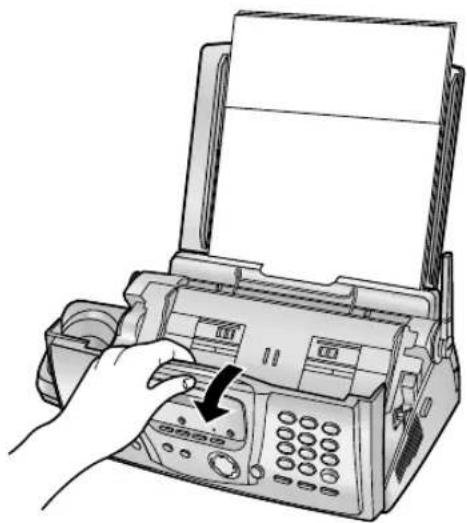 PANASONIC KX-FC238HG - Ha a vételi papír a készüléken belül akadt el - 1