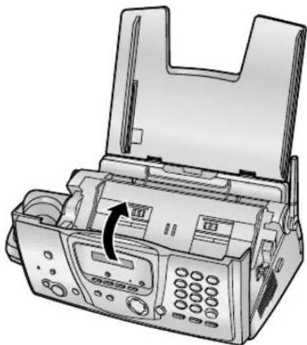PANASONIC KX-FC238HG - A dokumentum adagoló / szkenner üveg tisztítása - 3