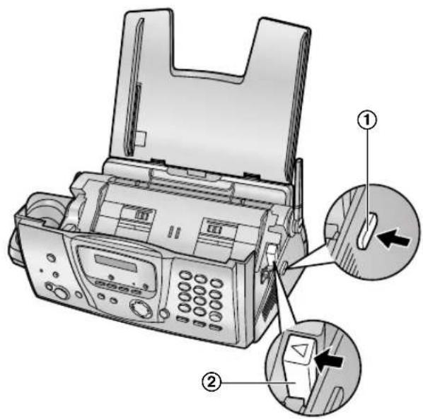 PANASONIC KX-FC238HG - A höfej tisztítása - 2