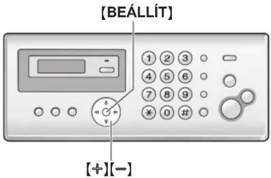 [BEÁLLÍT] ① ② ③ ④ ⑤ ⑥ ⑦ ⑧ ⑨ * ① #