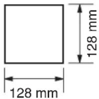 128 mm 128 mm