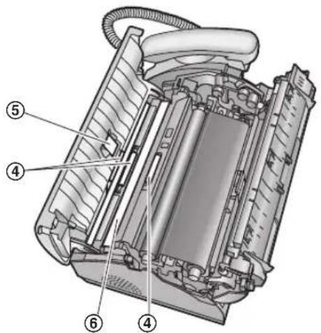 PANASONIC KX-FP218HG - Vigyázat: - 1