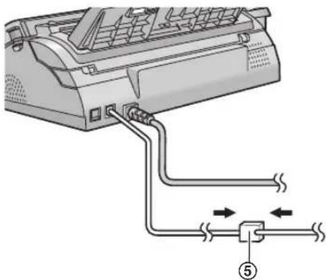 PANASONIC KX-FP218HG - Vigyázat: - 2