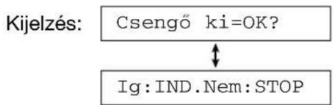 PANASONIC KX-FM90HG - ■ A csengő kikapcsolásához: - 1