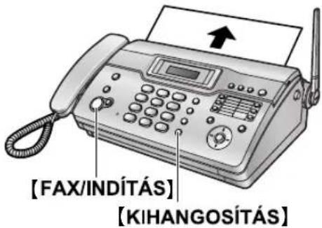 [FAX/INDÍTÁS] [KIHANGOSÍTÁS]