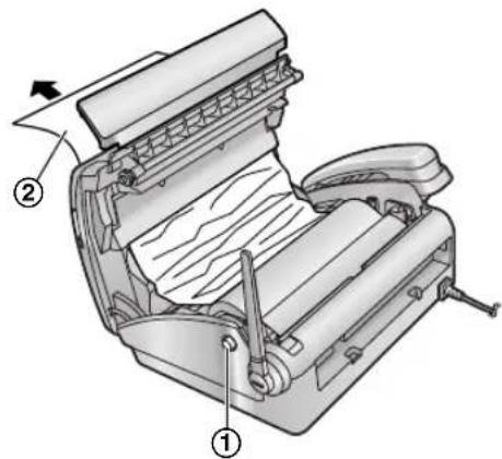 PANASONIC KX-FC962HG - Dokumentum elakadás – adás - 1