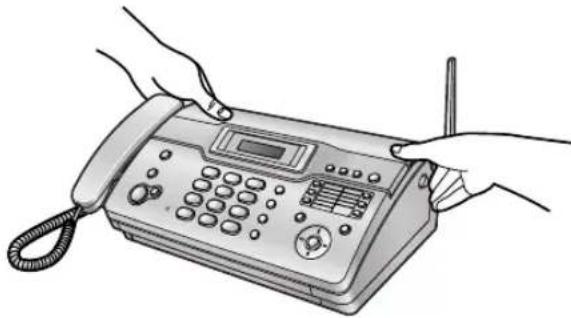 PANASONIC KX-FC962HG - Vigyázat: - 2
